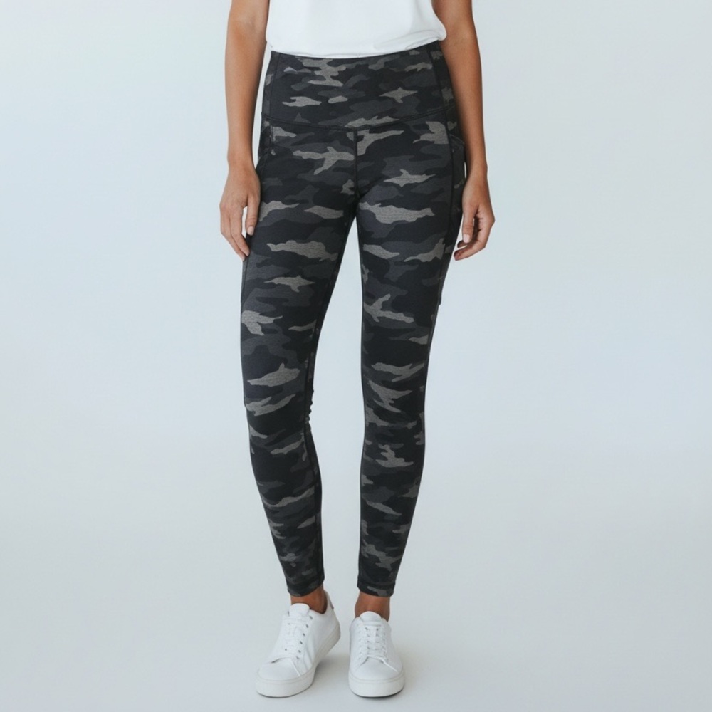 Athleta Camo Leggings with Pockets